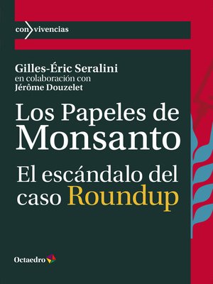 cover image of Los papeles de Monsanto